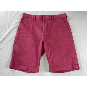 DC Shoe Company Straight Fit Chino Skate Shorts. Burgundy, Men's Size 32. GUC!!